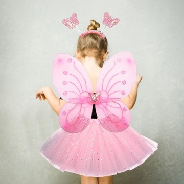 Костюм феи для девочки для детей Staff Butterfly Розовый