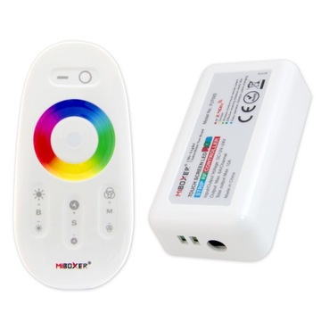 ZESTAW PILOT + STEROWNIK RGB do taśm LED 12/24V