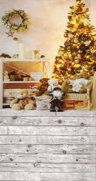 Grube tło ŚWIĄTECZNE, święta ZIMA 160x300 sw163