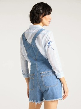 LEE BIB DAMSKIE OGRODNICZKI JEANSOWE JEANS S