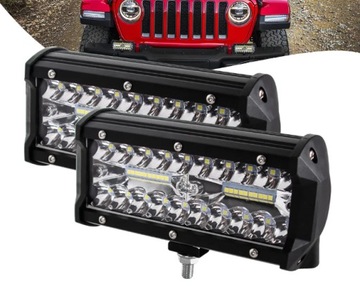 СВЕТОДИОДНАЯ ГАЛОГЕННАЯ РАБОЧАЯ ЛАМПА 120ВТ 10/12/24/30В