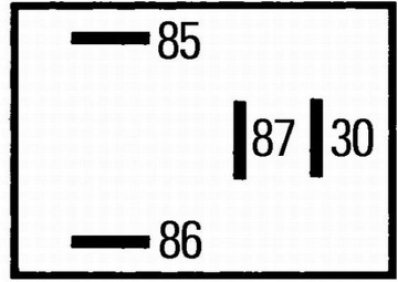 RELÉ 12V 20A HELLA 4RA933766111