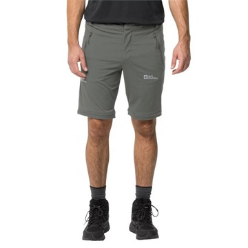 JACK WOLFSKIN GLASTAL ZIP OFF PANTS (54) Męskie Spodnie