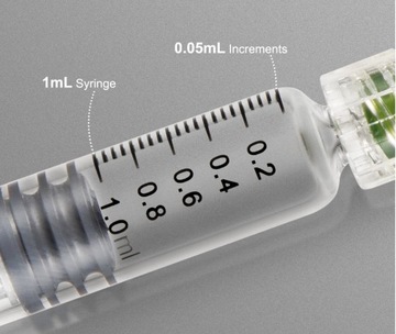 боросиликатное стекло, шприц 1 мл, миллилитр, стекло 1 миллилитр