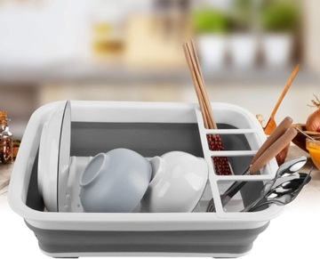 СКЛАДНАЯ СИЛИКОНОВАЯ СУШКА ДЛЯ СУШКИ ПОСУДА СКЛАДНАЯ КАПЕЛЬНИЦА