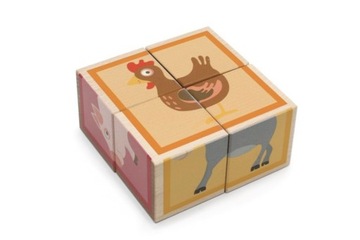 Scratch, Puzzle 4 Klocki FARMA 2