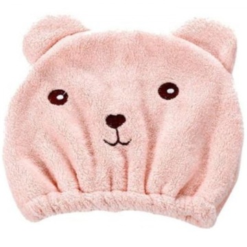 БЫСТРОСУХОЕ ПОЛОТЕНЦЕ ДЛЯ ВОЛОС ТЮРБАН ДЛЯ ВОЛОС TEDDY BEAR
