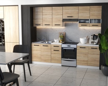 НИЖНИЙ КУХОННЫЙ ШКАФ, ДУБ СОНОМА, 20 СМ