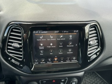 Jeep Compass II SUV 1.4 MultiAir 140KM 2019 Jeep Compass Półskóra Grzane fotele i kier., zdjęcie 23