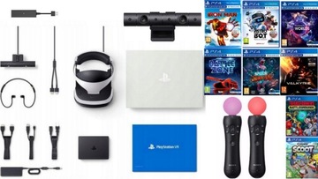 SONY PLAYSTATION VR ZVR2 KAMERA 2 x MOVE MEGA ZESTAW !