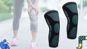 ЭЛАСТИЧНЫЙ КОМПРЕССИВНЫЙ КОЛЕННЫЙ РЕЗОНАНТ НЕ СКОЛЬЗЯТ ПРИ БЕГЕ