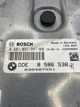 BMW 2 3 F30 4 F32 5 F10 2.5D N47 ŘÍZENÍ MOTORU 8586538