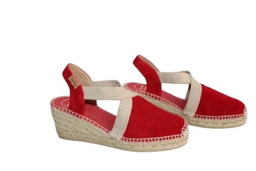 ESPADRYLE TONI PONS TONA VERMELL, RED ROZM. 40