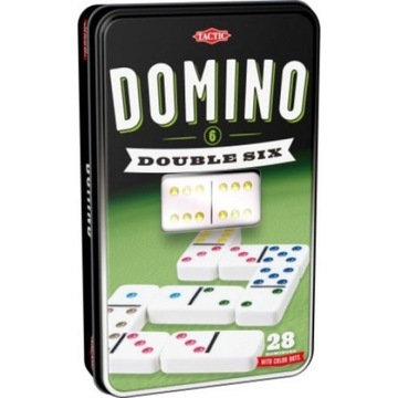 Domino Double Six (szóstkowe w puszce)