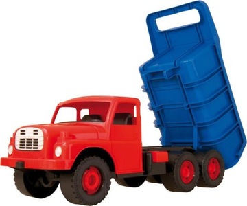 Автомобиль Татра 148, пластик 73 см, в коробке - кабина красная, гондола синяя.