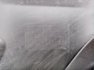 Hyundai IONIQ 86683-G2080 listwa zderzaka tylnego