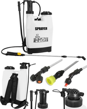 ДАВЛЕНИЕ РЮКЗАК ОПРЫСКИВАТЕЛЬ САДОВЫЙ ДОЖДЕВАТЕЛЬ РУЧНОЙ ОПРЫСКИВАТЕЛЬ 12л