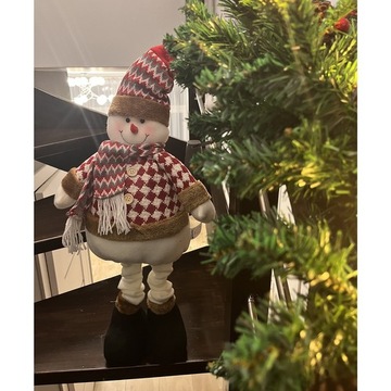 Gnome Рождественский снеговик Gnome, телескопический, большой, высокий, 105 см, регулируемый