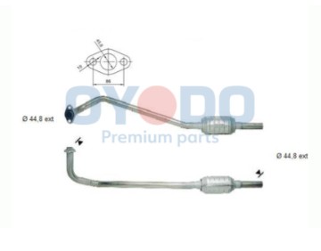 КАТАЛИТИЧЕСКИЙ НЕЙТРАЛИЗАТОР ОПЕЛЬ
