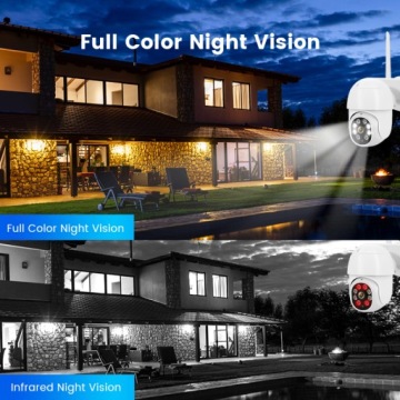 PTZ IP WiFi ZOOM 2MP TUYA SMART 1080p FULL HD INTERK