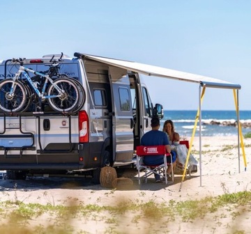 Маркиза на крышу в кассете Fiamma F80 400m Polar Royal Blue