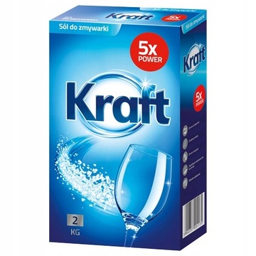 Sól do zmywarki gruboziarnista Kraft 2 kg