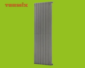 TERMIX SCYLLA grzejnik dekor pion 140x23cm biały
