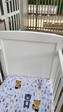 ДЕТСКАЯ КРОВАТЬ ANTONIO AMAL 2 БЕЛАЯ 90X40 ХОРОШЕЕ СОСТОЯНИЕ МАТРАС КОНИН