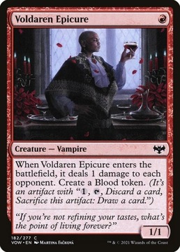 Karta Magic: The Gathering Voldaren Epicure VOW