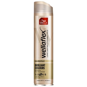 Wellaflex Brilliant Colours Lakier do Włosów 250ml