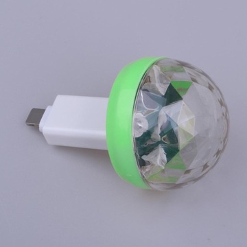 USB Mini RGB LED DJ Light Диско-шар