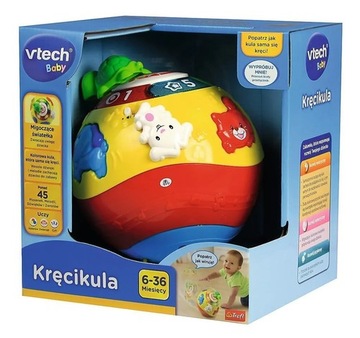 KRĘCIULKA ZABAWKA INTERAKTYWNA KULA VTECH 61075