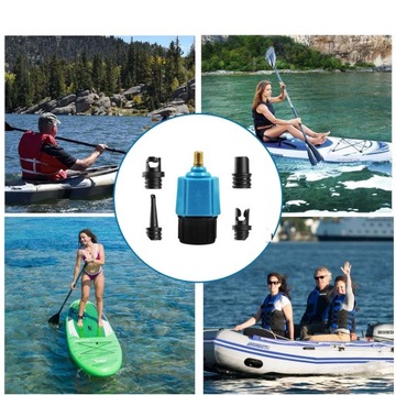 ADAPTER PONTONU POMPKI DLA SUP DESKA SURFINGOWA Z 4 DYSZE POWIETRZNE