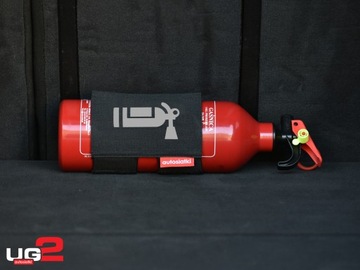 Светоотражающий держатель автомобильного огнетушителя UG2