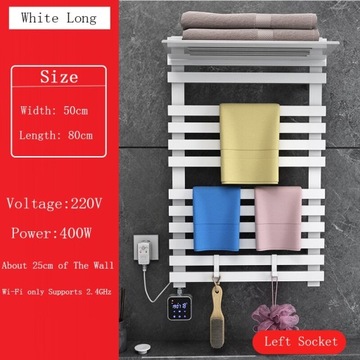Styl biały w lewo-80 cm 220V H jakości elektryczny