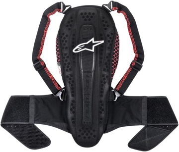 ochraniacz kręgosłupa Nucleon KR-2, ALPINESTARS (czarny/czerwony, rozmiar XS)