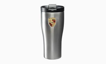 OE Kubek termiczny Porsche srebrny WAP0500640PTBE