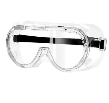 GOGLE OKULARY OCHRONNE ROBOCZE PRZECIWODPRYSKOWE PRZEZROCZYSTE BHP