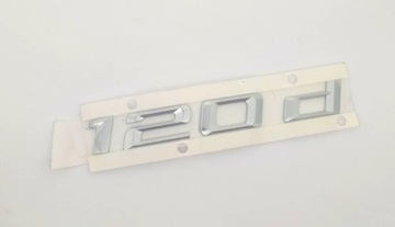 BMW1 F20,21 E81,82 E87,88 Napis znaczek logo emblemat 120d TYŁ 7135550 NOWY