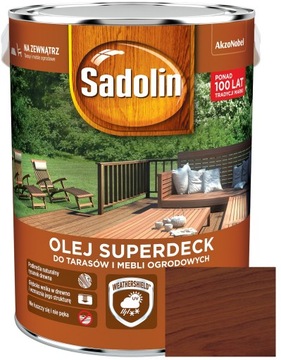 SADOLIN OLEJ SUPERDECK DO TARASÓW TEK 5L