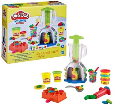 PLAY-DOH Ciastolina Blender do smoothie Zestaw z akcesoriami F9142