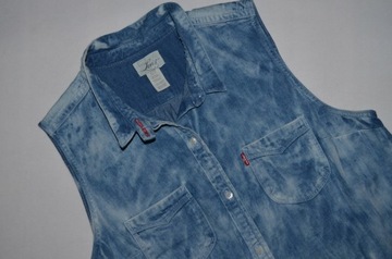 LEVI'S L/XL JEANS DEKATYZOWANA KOSZULA