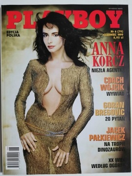 PLAYBOY NR 6 (79) CZERWIEC 1999 ANNA KORCZ