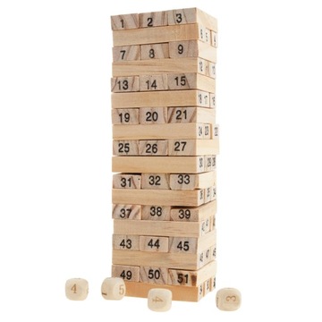 ДЕРЕВЯННАЯ ИГРА ИГРА ДЛЯ ВЕЧЕРИНКИ WOBKING TOWER