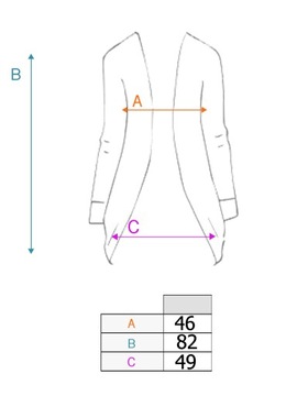 ДЛИННЫЙ СВИТЕР КАРДИГАН BRILLIANT STYLE