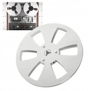 1/4 7-ДЮЙМОВЫЙ КАТУШЕЧНЫЙ МАГНИТОФОН С 6 ОТВЕРСТИЯМИ