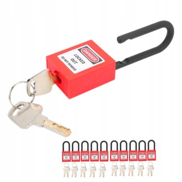 10 НАБОР НАВЕСНЫХ ЗАМКОВ LOTO