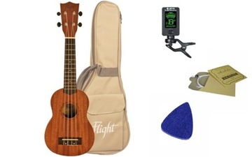 Flight NUS310 Ukulele Sopranowe + AKCESORIA