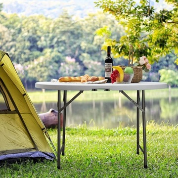 Стол складной BRISTOL 120 см белый