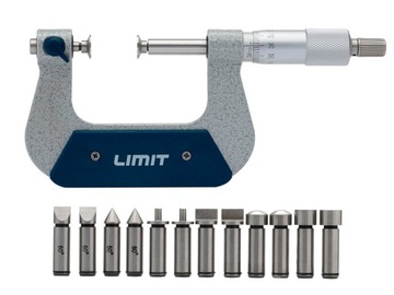 LIMIT 272560202 zestaw mikrometr z końcówkami WP